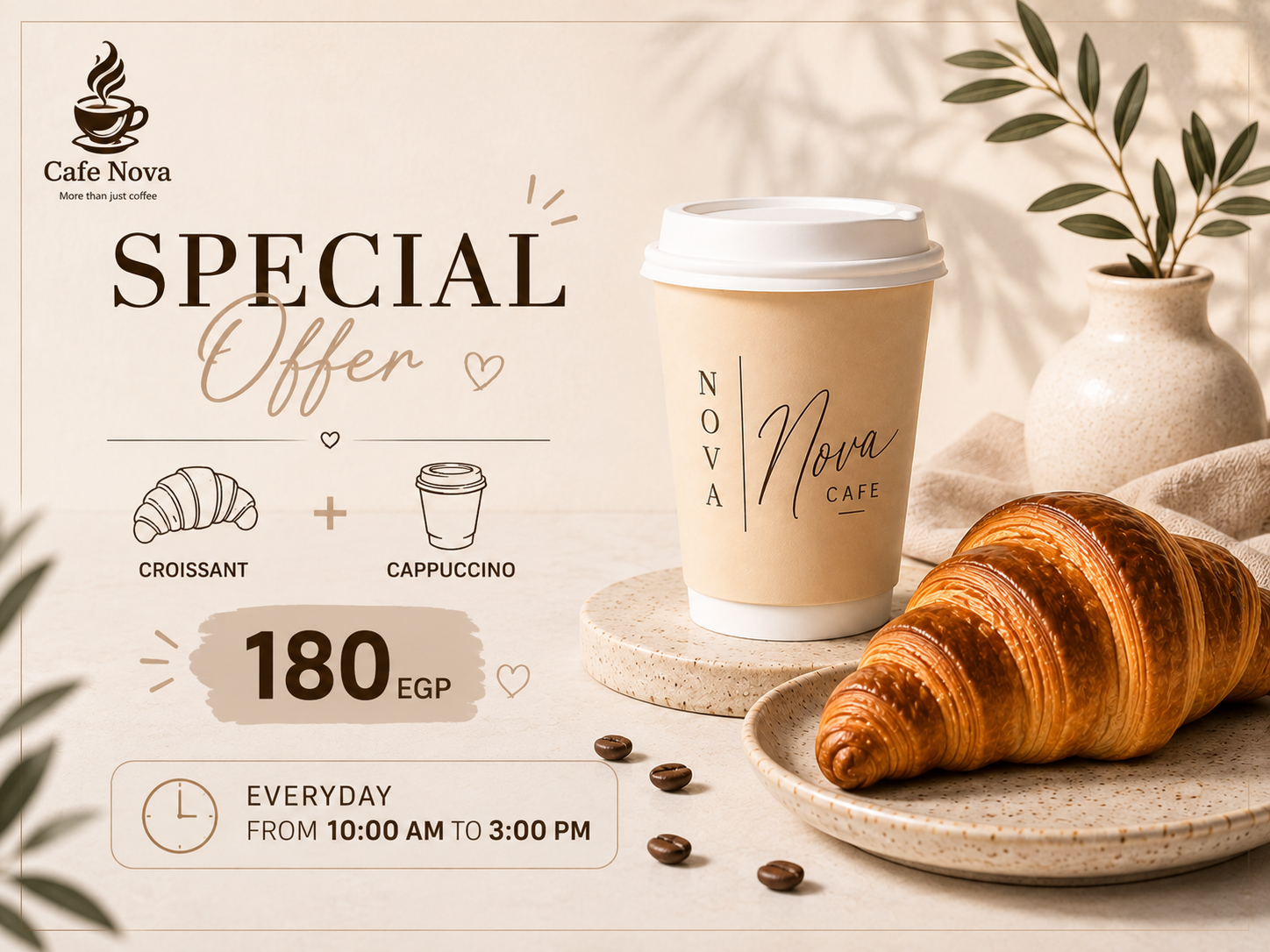 GOOD MORNING • BREAKFAST OFFER